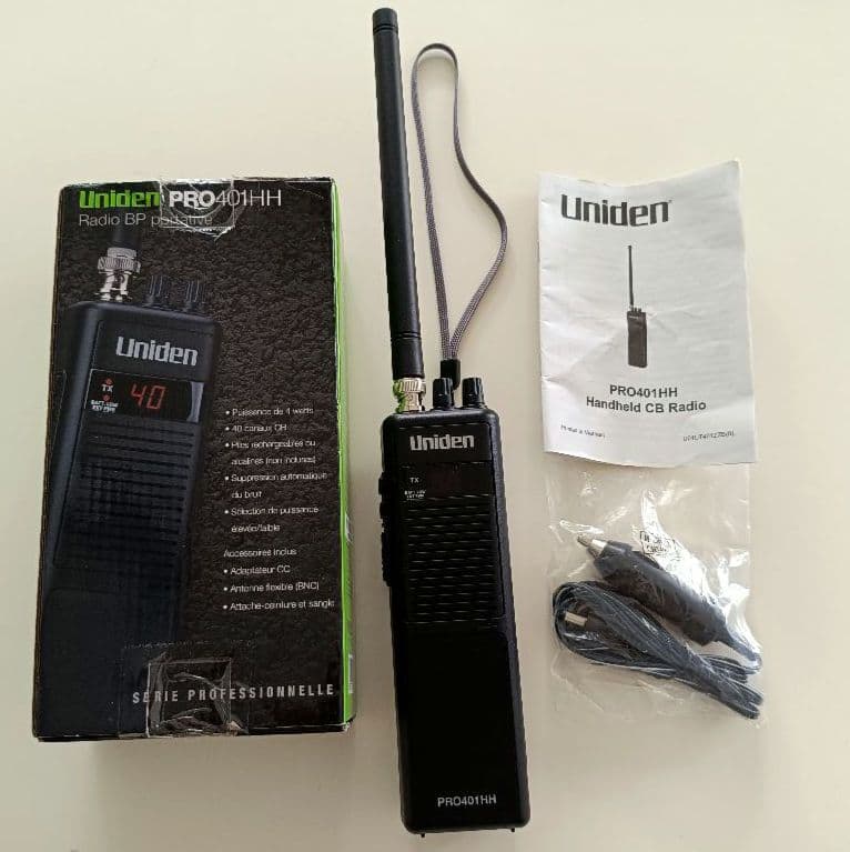 入手困難 Uniden PRO401HH ハンドヘルド感度抜群CB無線 - メルカリ