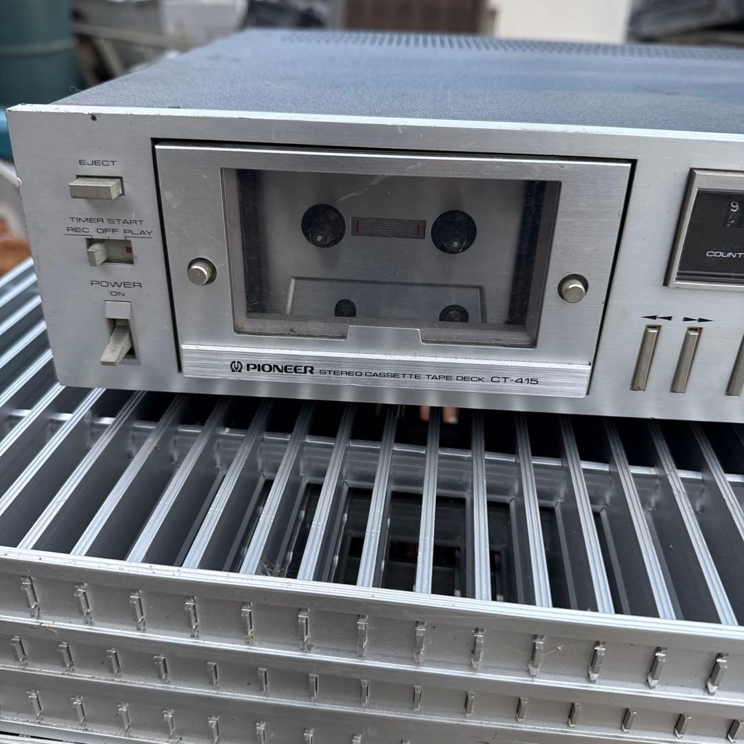 中古 ジャンク扱い パイオニア pioneer CT-415 カセットデッキ - メルカリ
