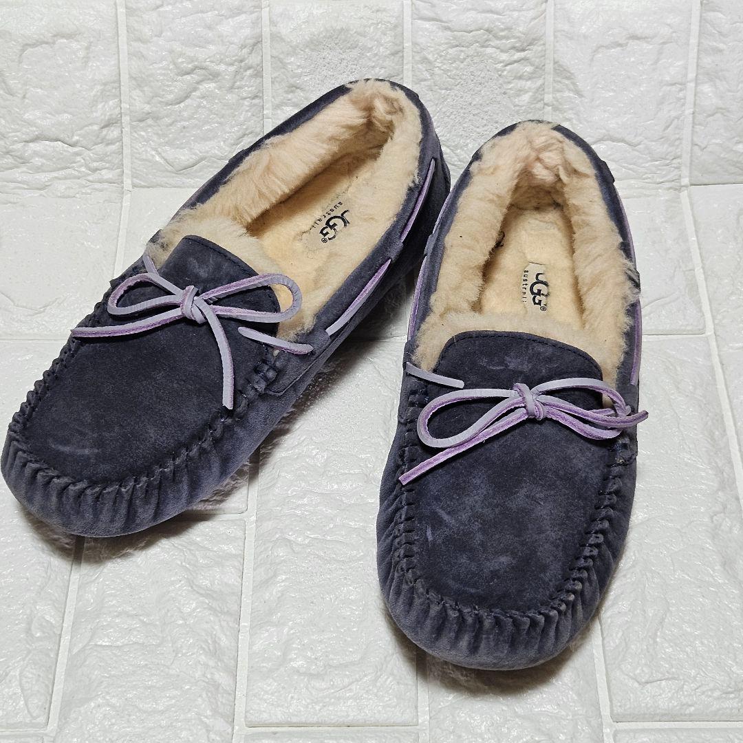 希少カラー❗UGG アグ ダコタ モカシン ムートン 25cm パープル PCT