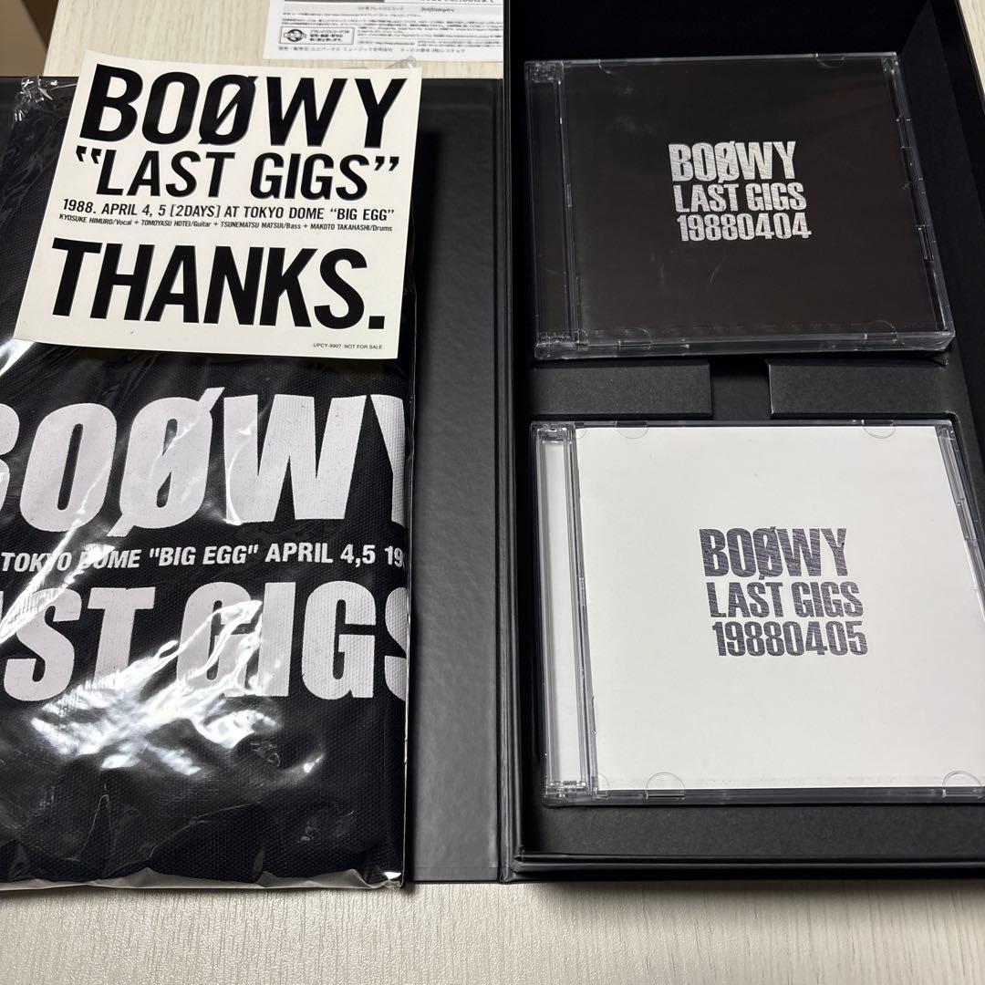 BOØWY LAST GIGS -THE ORIGINAL- boowy