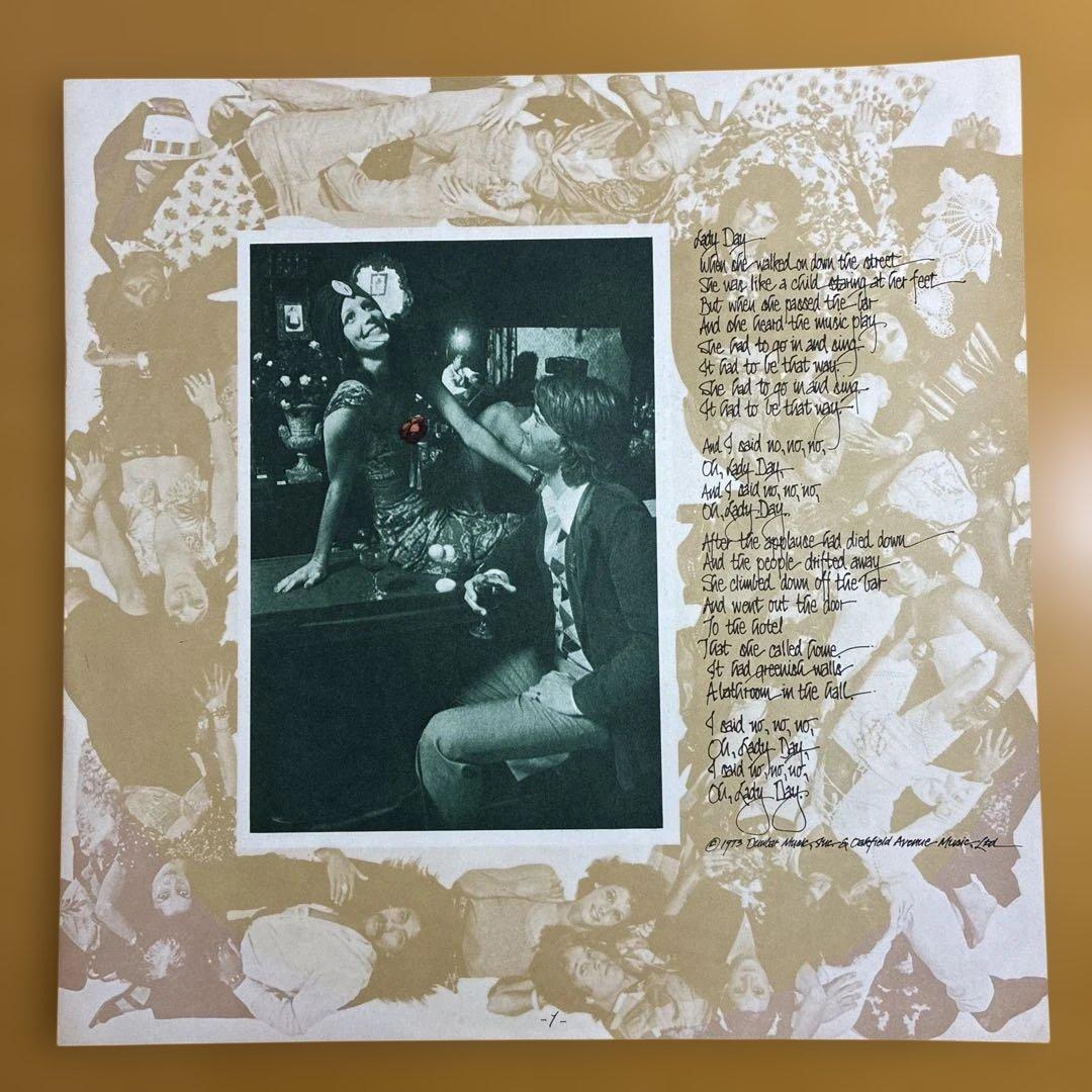 ベルリン/ルー・リード 国内盤レコード 別解説・歌詞カード付き1974年