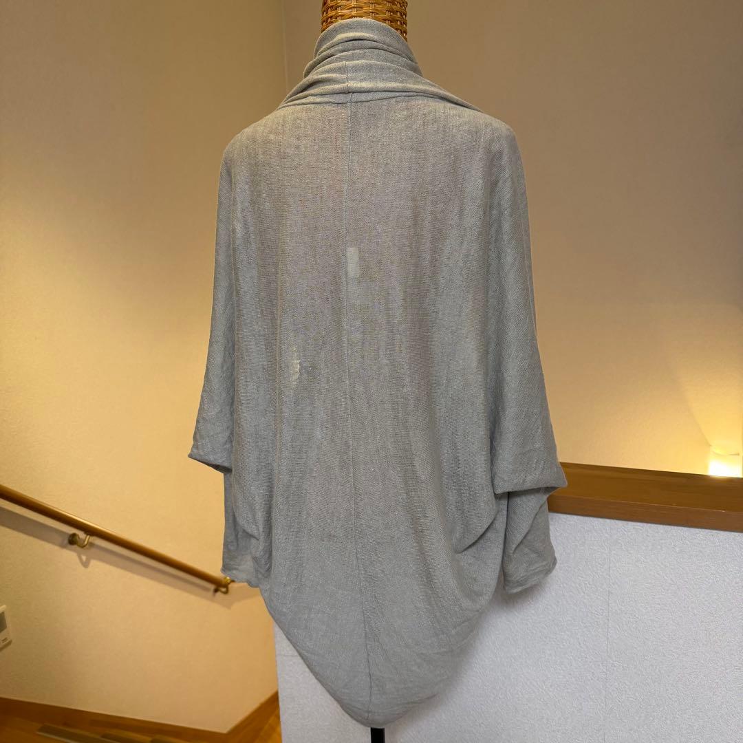 JURGEN LEHLヨーガンレール アルパカ混 お洒落カーディガン