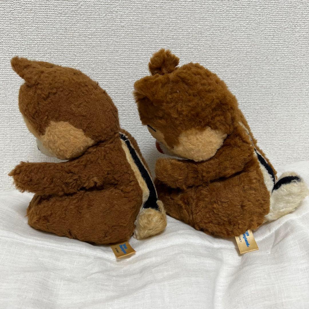 ディズニー チップとデール ヴィンテージ レトロ ぬいぐるみ - メルカリ