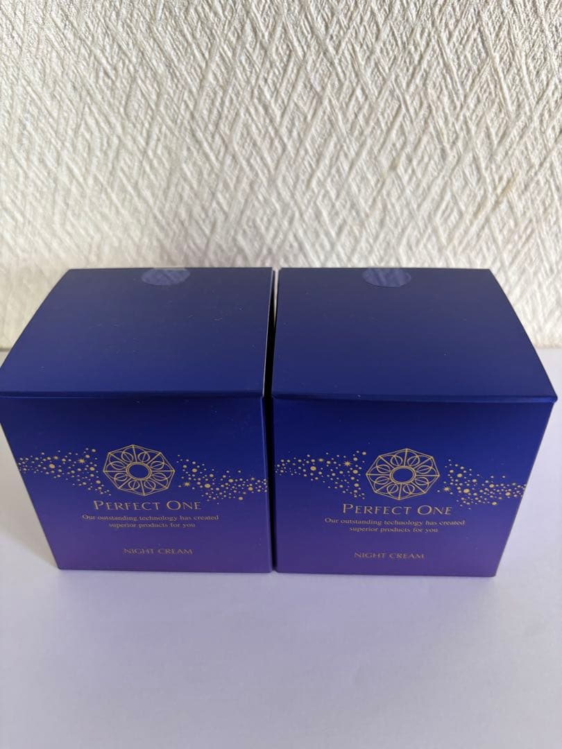 お値下げ　パーフェクトワン　SPナイトクリーム 2個　新品未開封　未使用 パーフェクトワン】SPナイトクリーム2個／スーパーモイスチャージェル