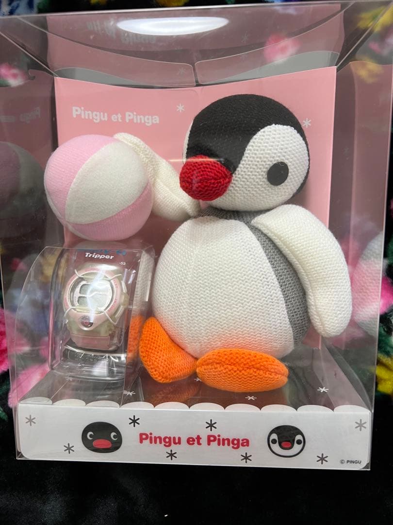 Pinga ぬいぐるみとbaby-G レア Pinga ぬいぐるみとbaby-G レア Pinga ぬいぐるみとbaby-G レア