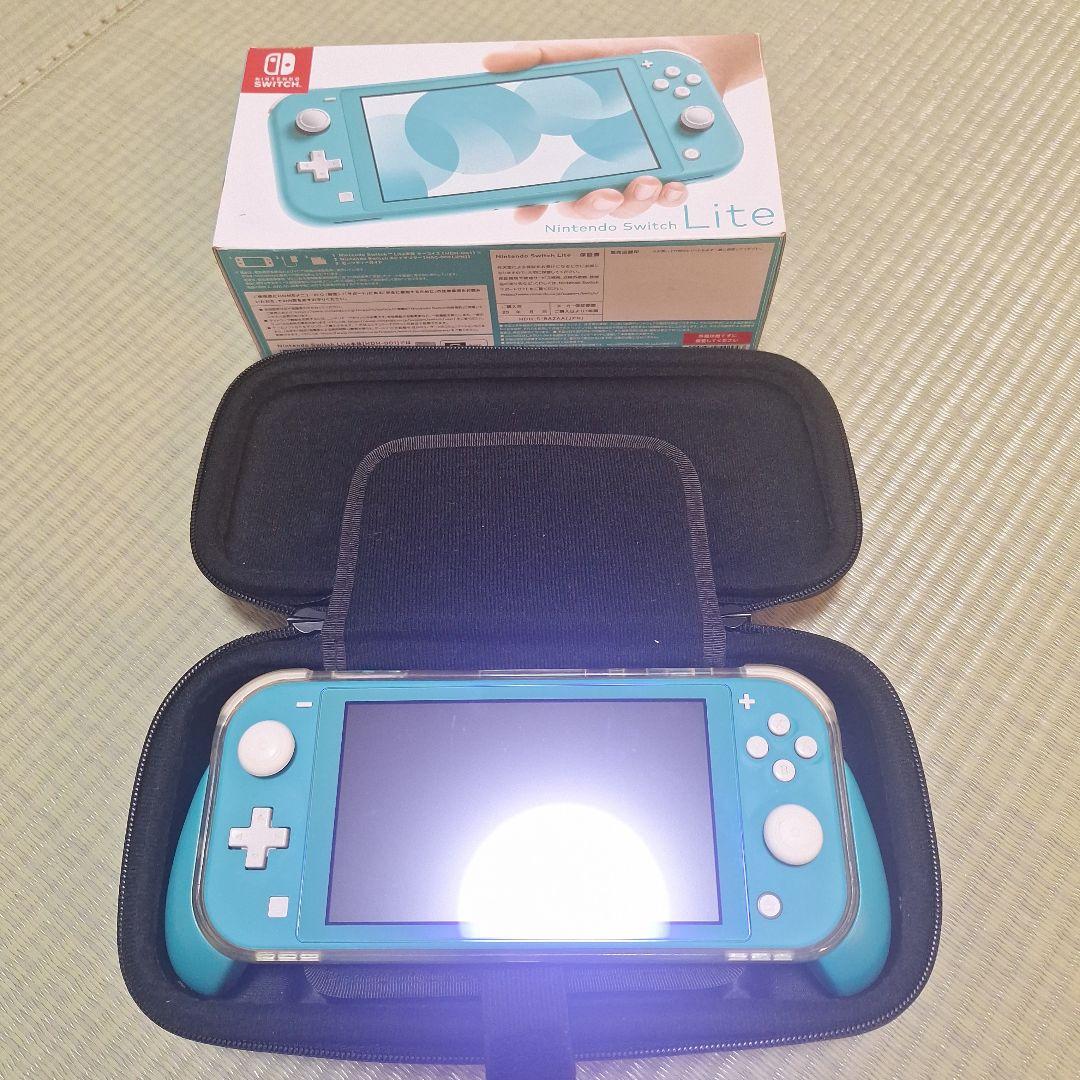 Nintendo Switch Lite ターコイズ ケース付き 4902205426639_1.jpg