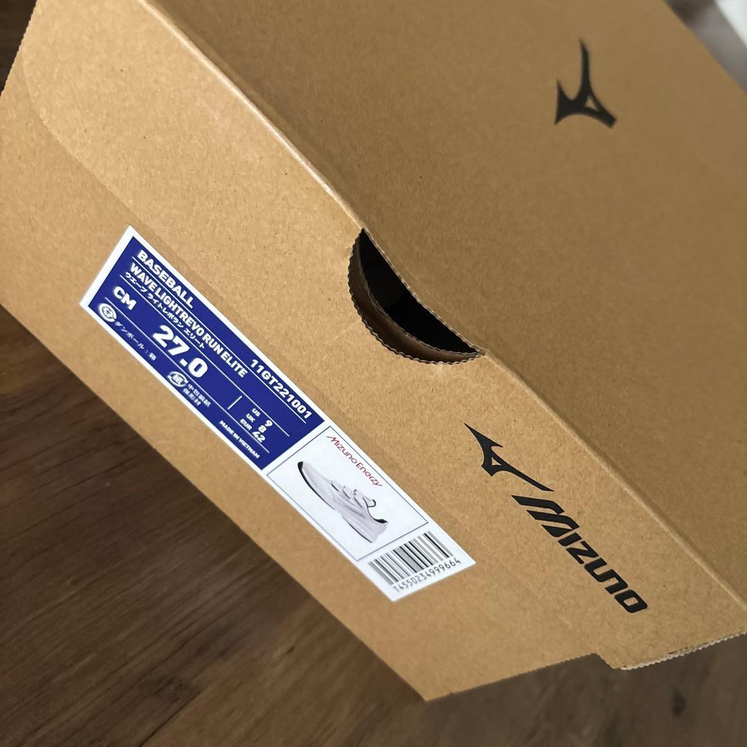 Mizuno トレーニングシューズ 27.0cm ウェーボライトレボランエリート