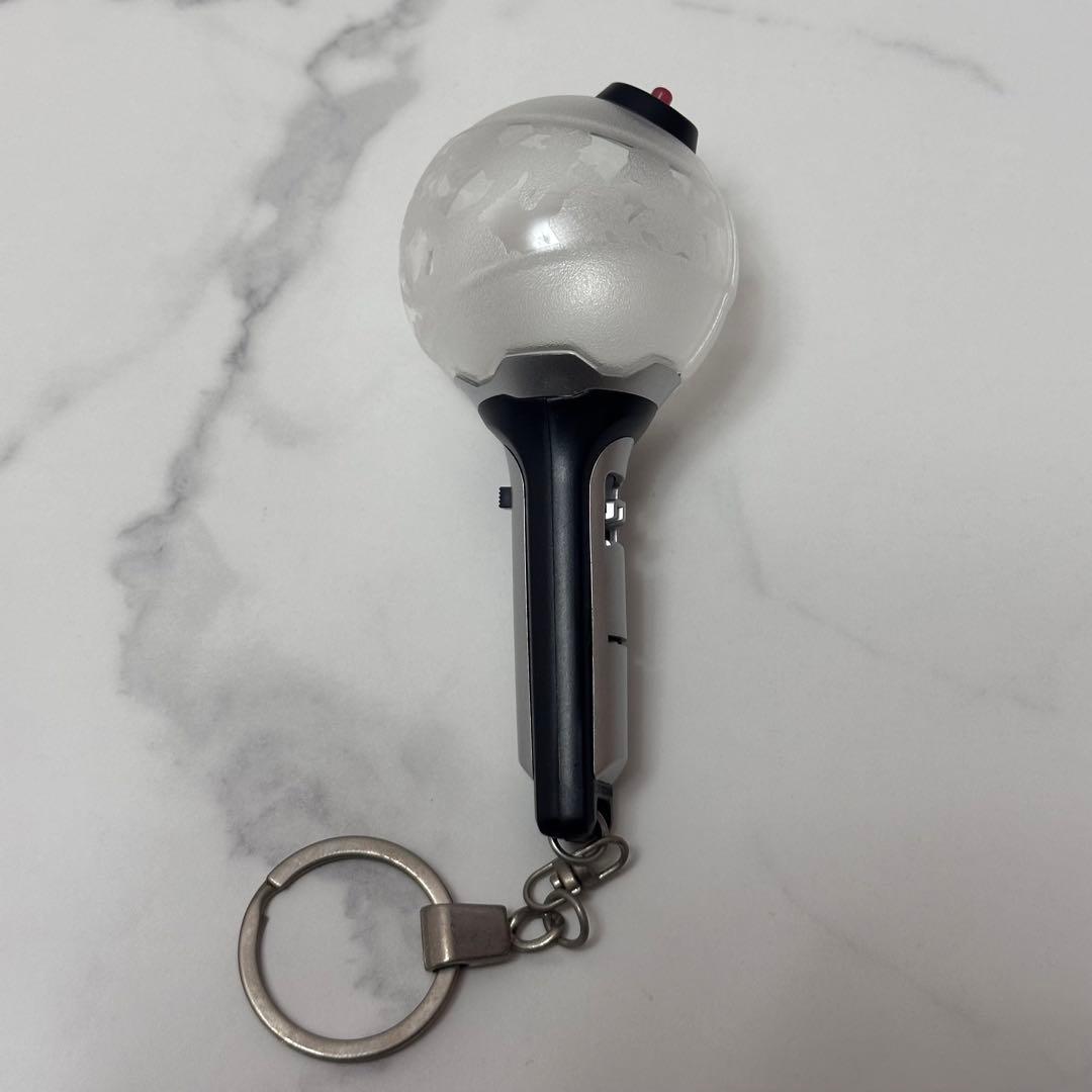 BTS ミニ アミボム Ver.2 ライトスティックキーリング - メルカリ