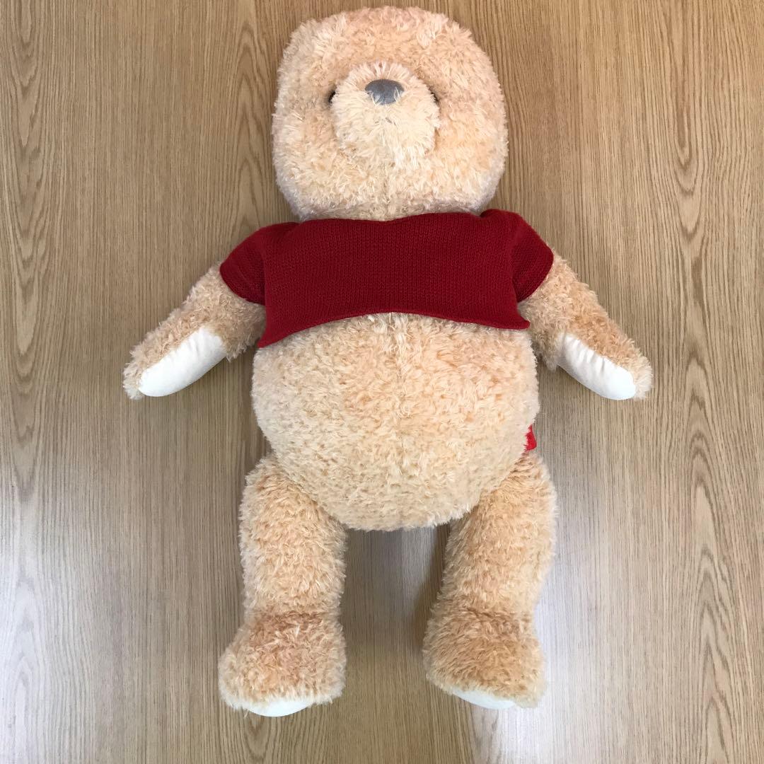 くまのプーさん プーと大人になった僕 リアルサイズ ぬいぐるみ - メルカリ