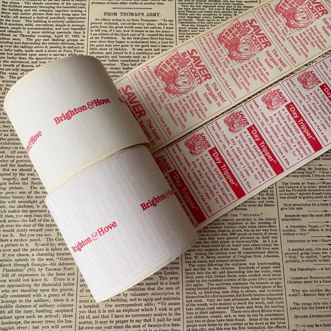 ラスト】ヴィンテージ バスロールチケット② 2巻 裏あり 海外 - メルカリ