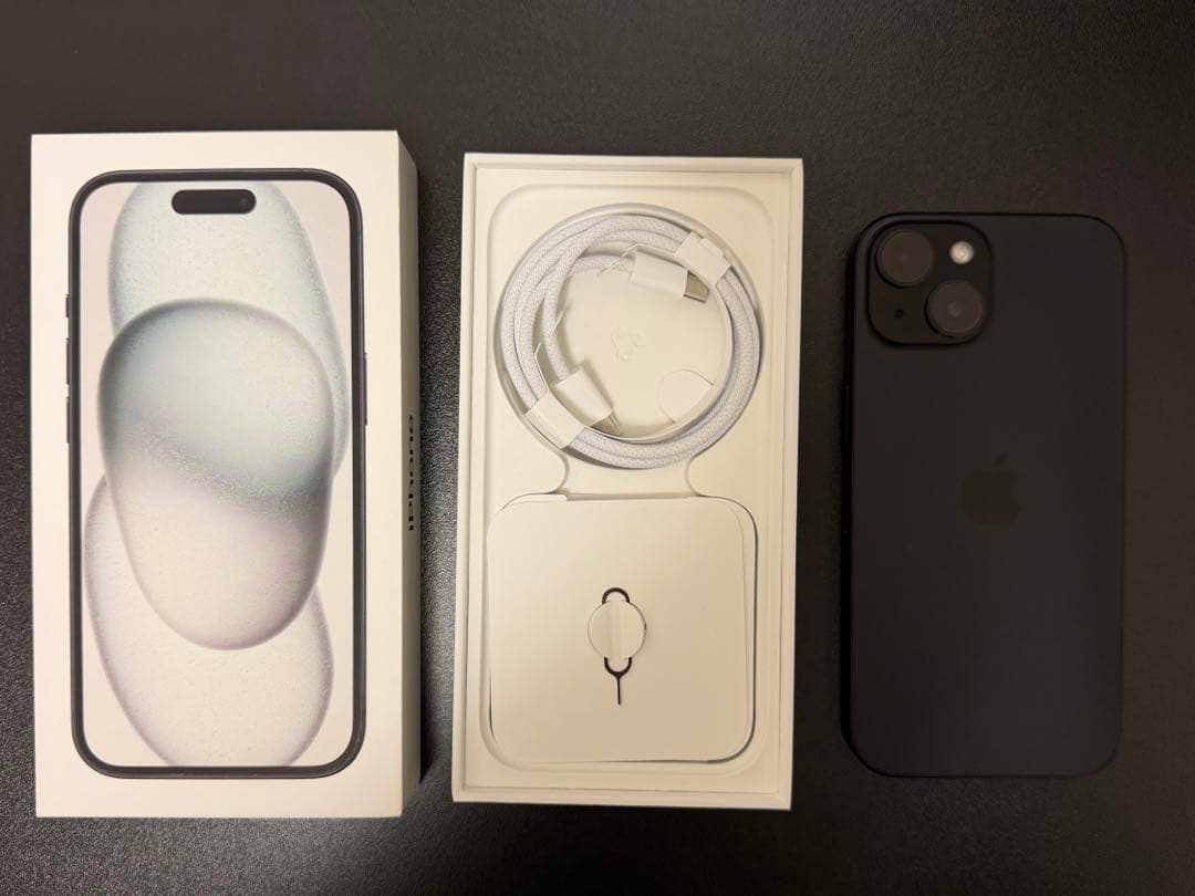 《本日発送》iPhone15ブラック　128GB SIMフリー