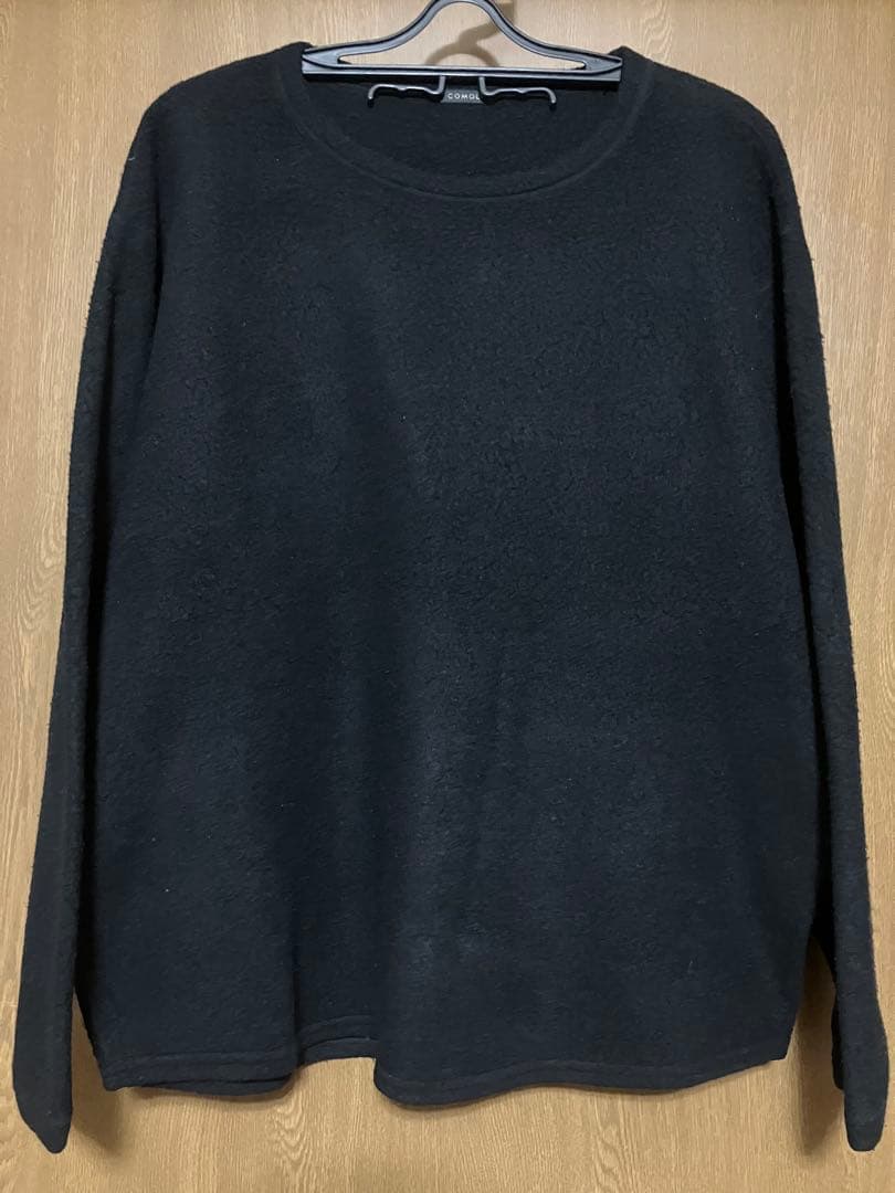 COMOLI シルク フリース クルーネック size1 20AW - メルカリ