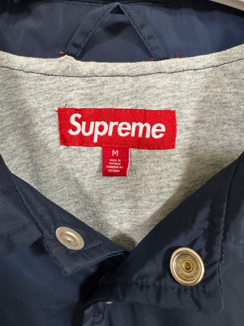 supreme crest coaches jacket navy m 24aw - メルカリ