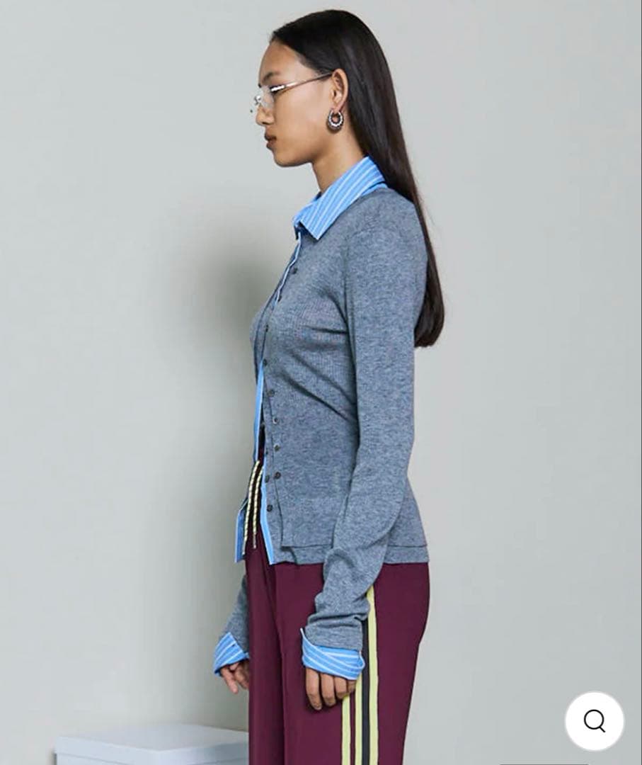 メゾンスペシャル 2way Shirt Knit Docking Tops - メルカリ