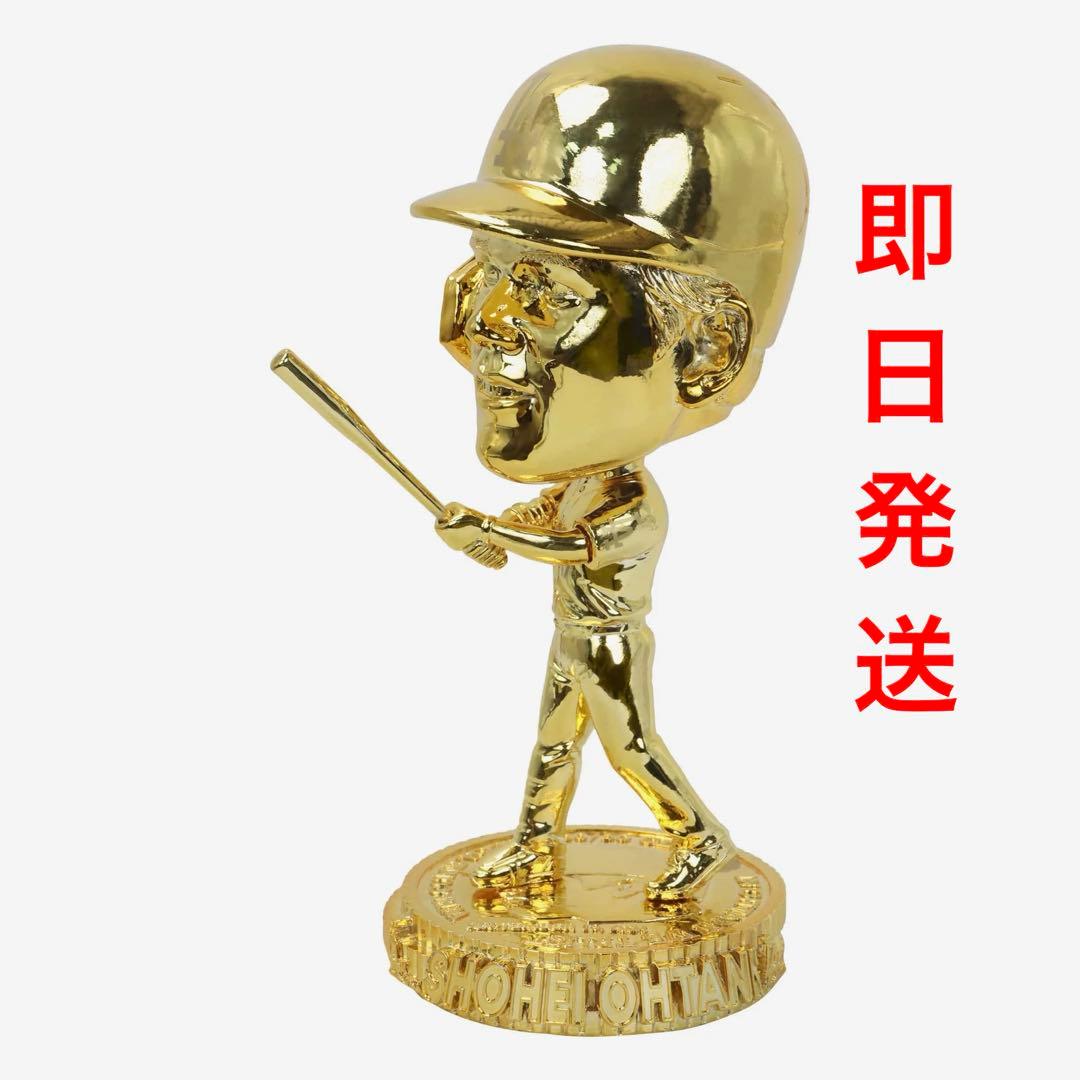 世界250個限定】大谷翔平 50/50 ゴールド ビッグヘッド ボブルヘッド