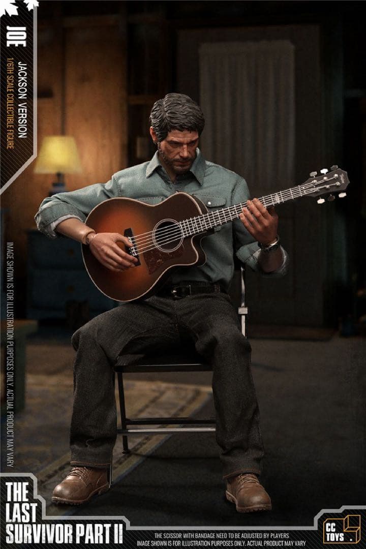 ラストオブアス2 ジョエル エリー セット1/6 フィギュア バイオ