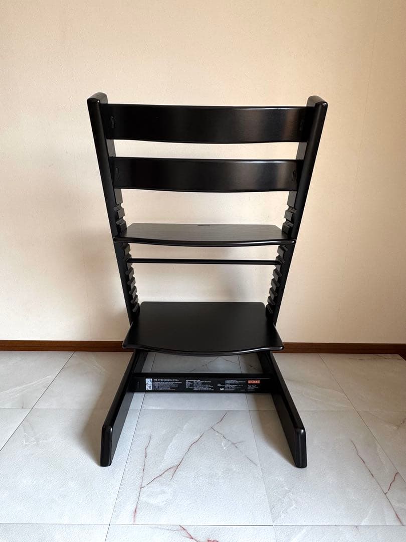 Stokke シリアル6 ストッケ トリップトラップ ブラック 黒 ベビー