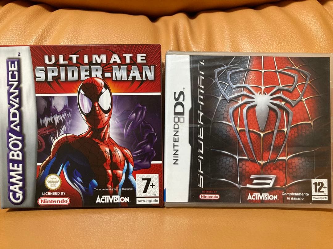 2個セット　アルティメットスパイダーマン GBA ＋ DS スパイダーマン3 Ultimate Spider-Man[北米版GBA](中古)アルティメット スパイダーマン