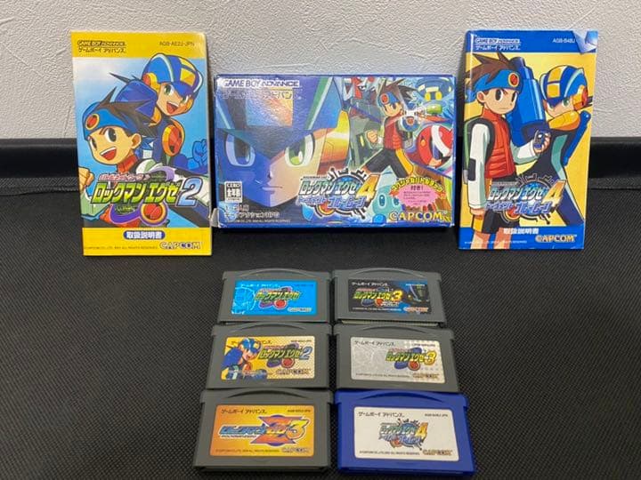 6個セット★ ロックマン エグゼ 2 3 4 ゼロ ゲームボーイ アドバイス ロックマンエグゼ アドバイス 6個セット☆ ロックマン エグゼ 2 3 4