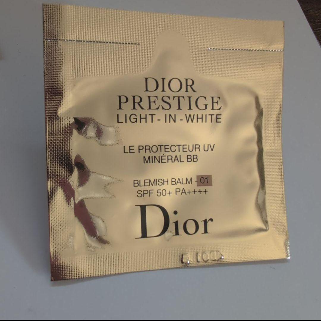 ディオール プレステージ ホワイトルプロテクター ミネラルBB 日焼け