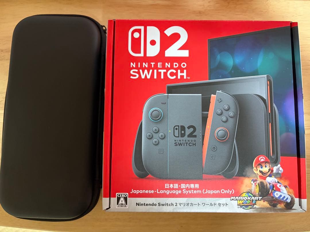 Nintendo Switch 2 本体 日本語対応 おまけケース・フィルム付 - メルカリ