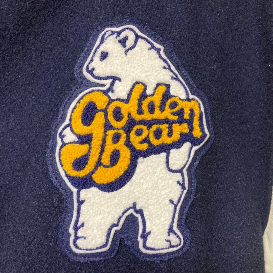 オンライン で 販売ファッション - Golden Bear スタジャン ネイビー