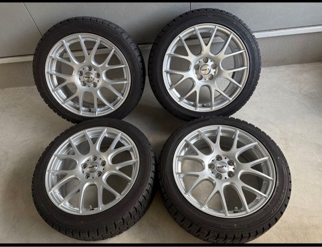 Kk② 極美品　トムスTOM’S TM-05 215/45R17平座ナット Kk③ 極美品 トムスTOM'S TM-05 215/45R17平座ナット TOM'S TM-05 の