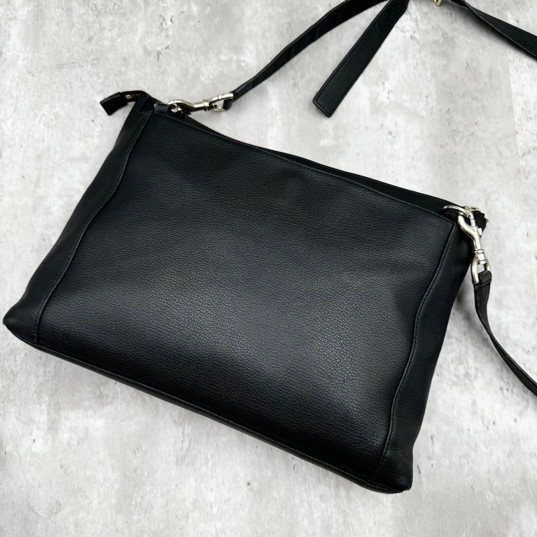 ポールスミス 2way ショルダーバッグ サコッシュ マルチストライプ