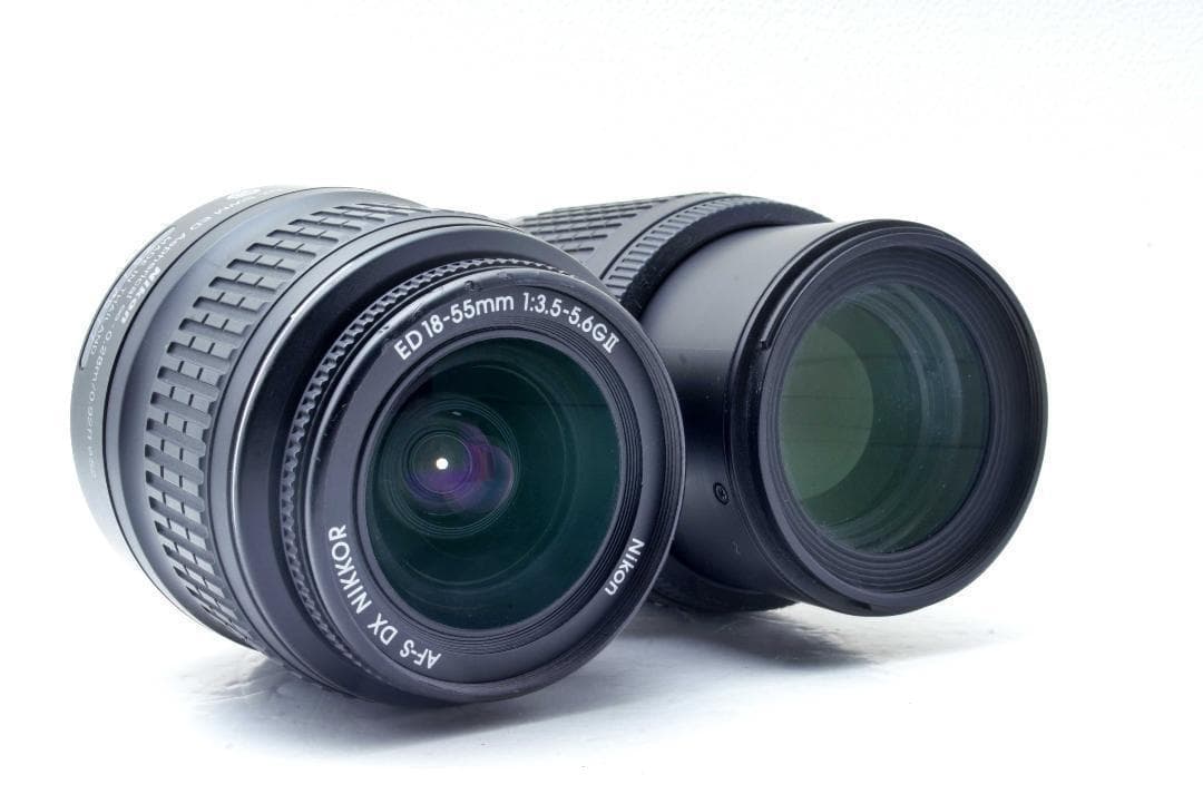 Nikon D40X ダブルレンズセット 初心者 一眼レフ安心 連写性能搭載