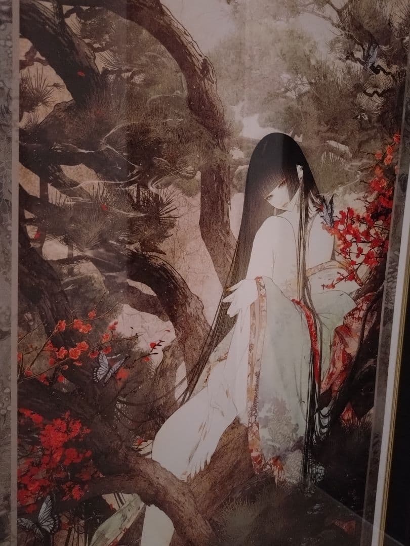 ニボシ様専用ページ】皐月恵 版画『永劫の庭』 Post by 皐月 恵@Kei