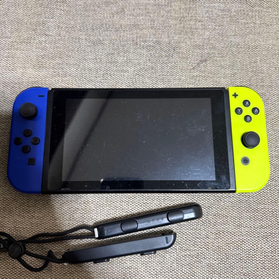 Nintendo Switch 青/黄 Joy-Con付き Nintendo Switch Joy Con Complete Set Left/Right Blue & Neon Yellow