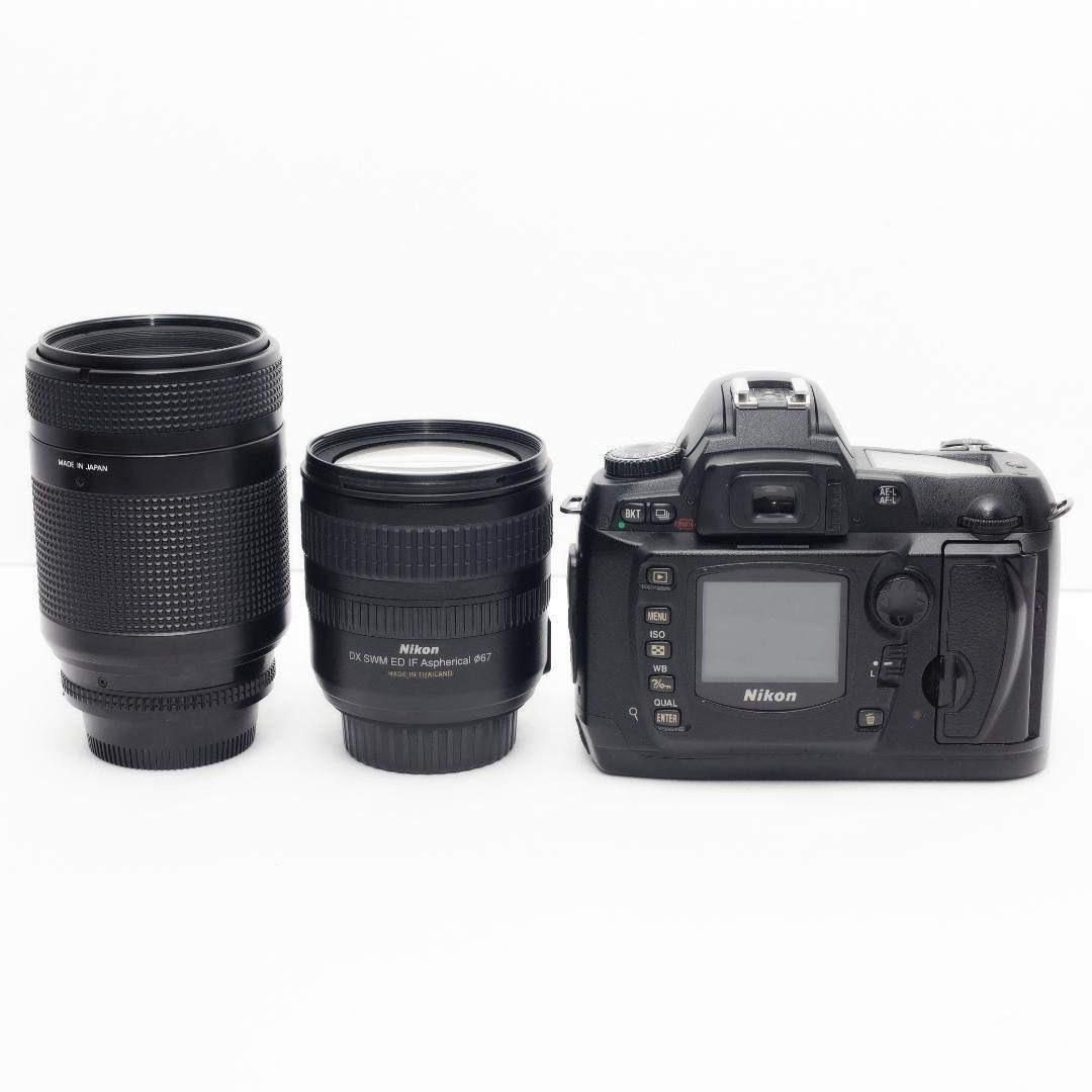 簡単操作でデジイチ入門✨Nikon D70✨届いたらすぐ使える✨ダブルレンズ