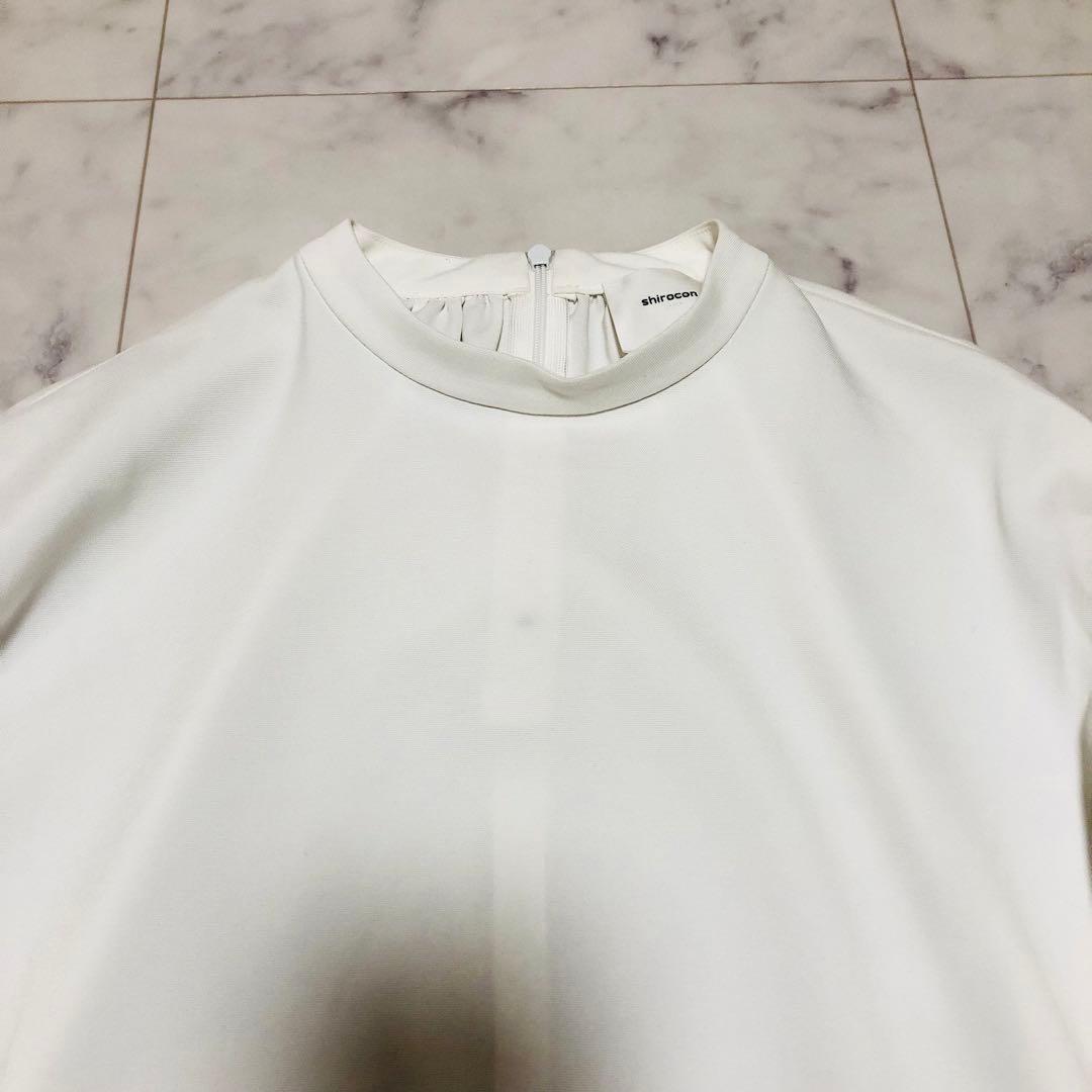 yori shirocon リボンカフスブラウス 長袖 プルオーバーブラウス1