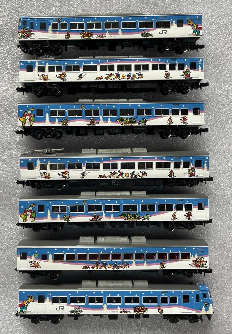 マイクロエース 185系200番台「シュプール」号フルフル塗装 7両セット