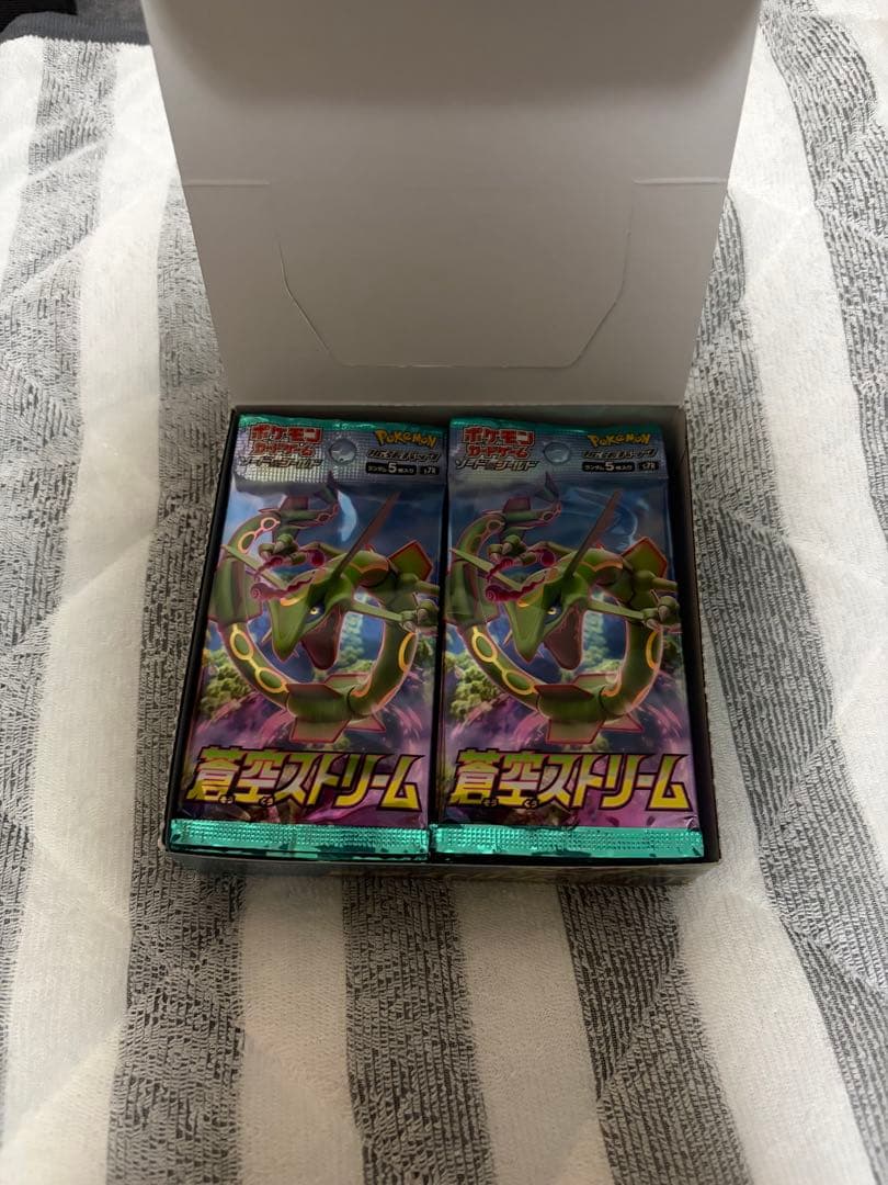 ポケモンカード】蒼空ストリーム 1box ペリペリなし - メルカリ