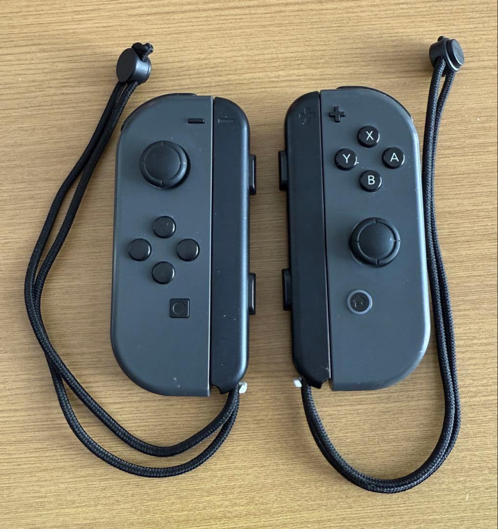 純正品】Nintendo Switch Joy-Con グレー おまけ付き - メルカリ