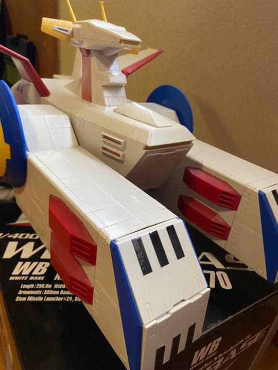 1/400スケール ホワイトベース 史上最大全長630mm ファーストガンダム