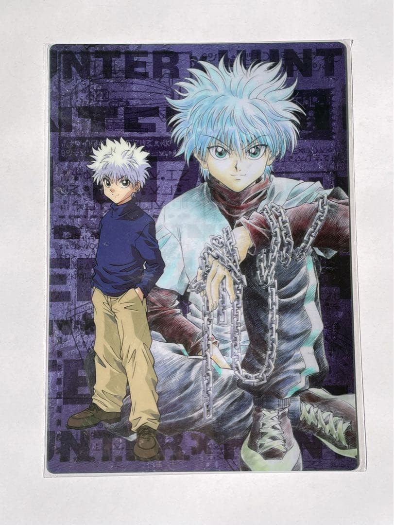 未開封】HUNTER × HUNTER キルア ミニ下敷き 旧アニメ 原作 - メルカリ