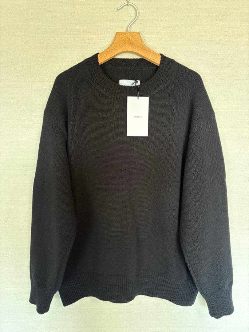 トップス ssstein 24AW EXTRA FINE WOOL WARM KNIT EXTRA FINE WOOL WARM KNIT CREW NECK LS – ssstein