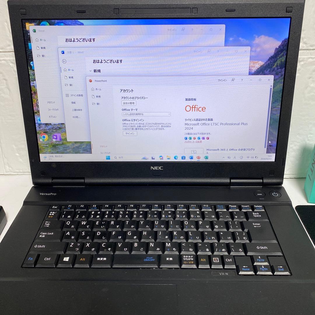 Windows11オフィス付きi5 SSD＋HDD1TB メモリ16GB NEC - メルカリ