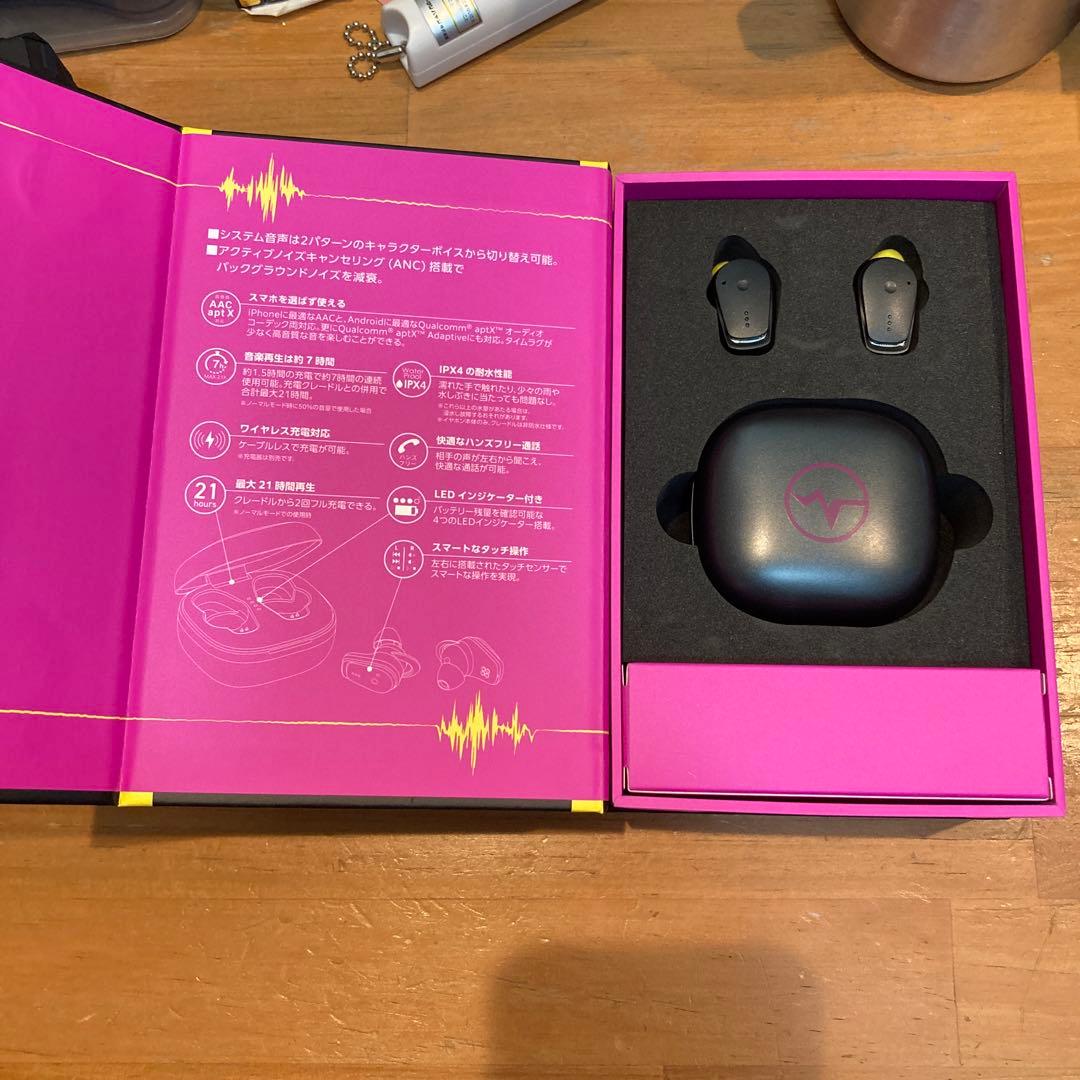 モンスト ワイヤレスイヤホン エル(シリアルコード無) - メルカリ