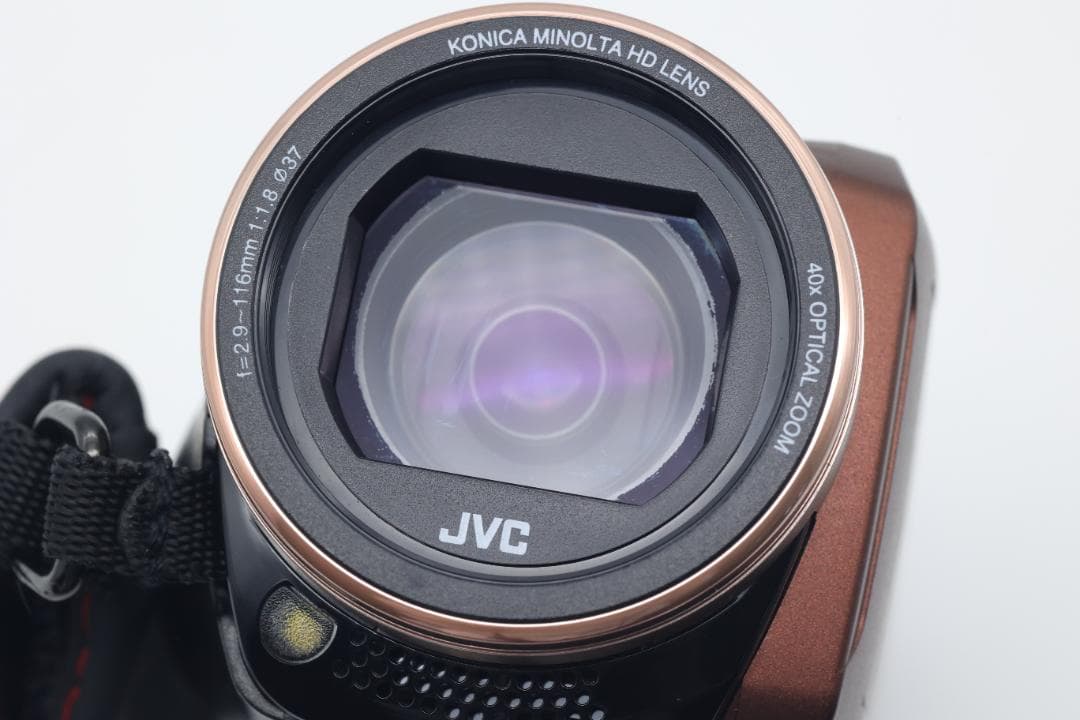 2702】JVC ビデオカメラ Everio R GZ-F200-T - メルカリ