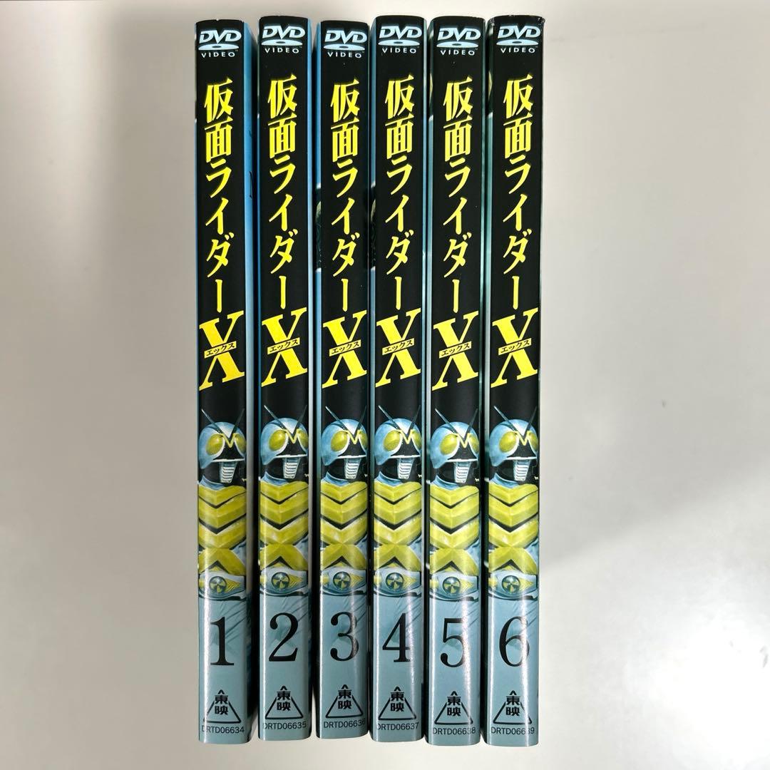 仮面ライダーX DVD 全6巻セット - メルカリ