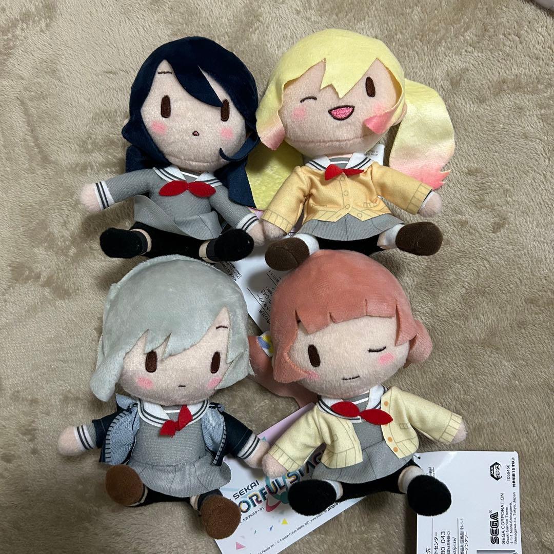 プロセカ モアプラス ふわふわぬいぐるみ Leo/need 全4種類セット