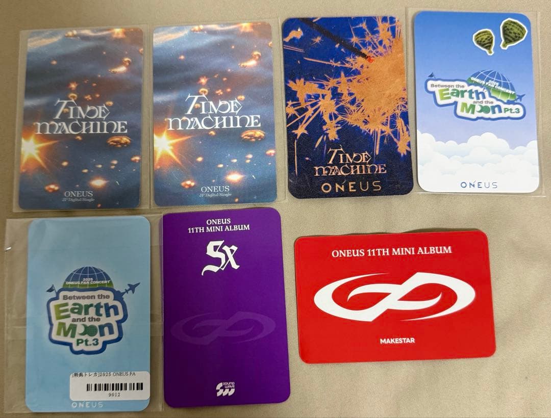 ONEUS ゴニ トレカ 7枚セット - メルカリ
