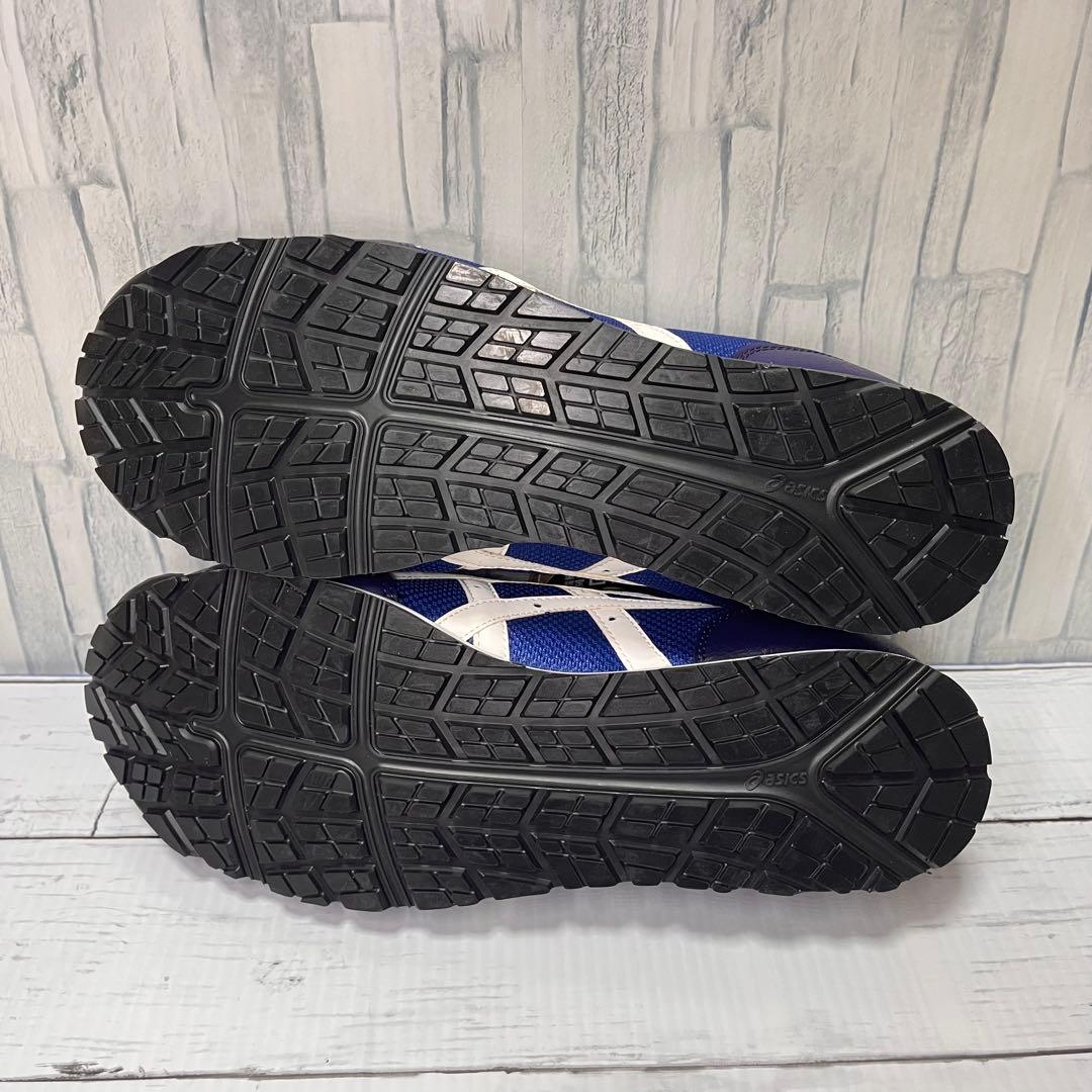 【新品】 アシックス 安全靴 ウィンジョブ CP201 ブルー 28.0cm