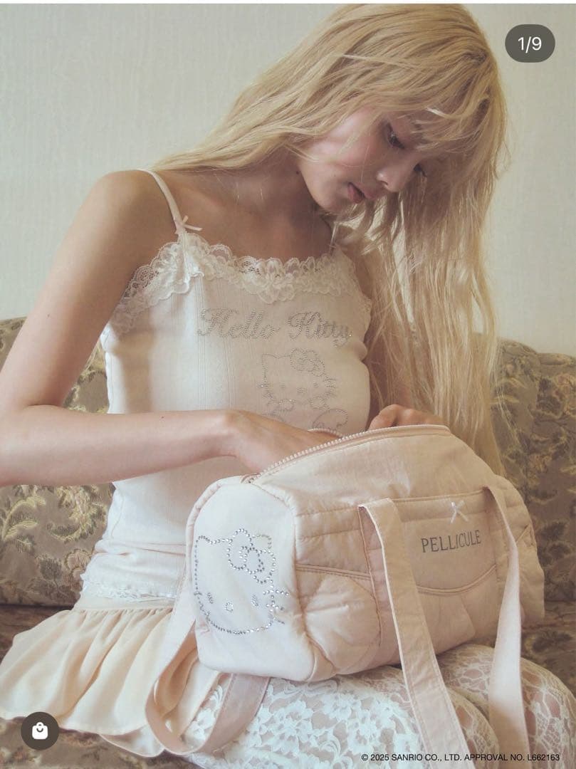 トップス pc agkitty bag Pellicule pc agkitty quiltingbag｜PELLICULE | ぺリキュール