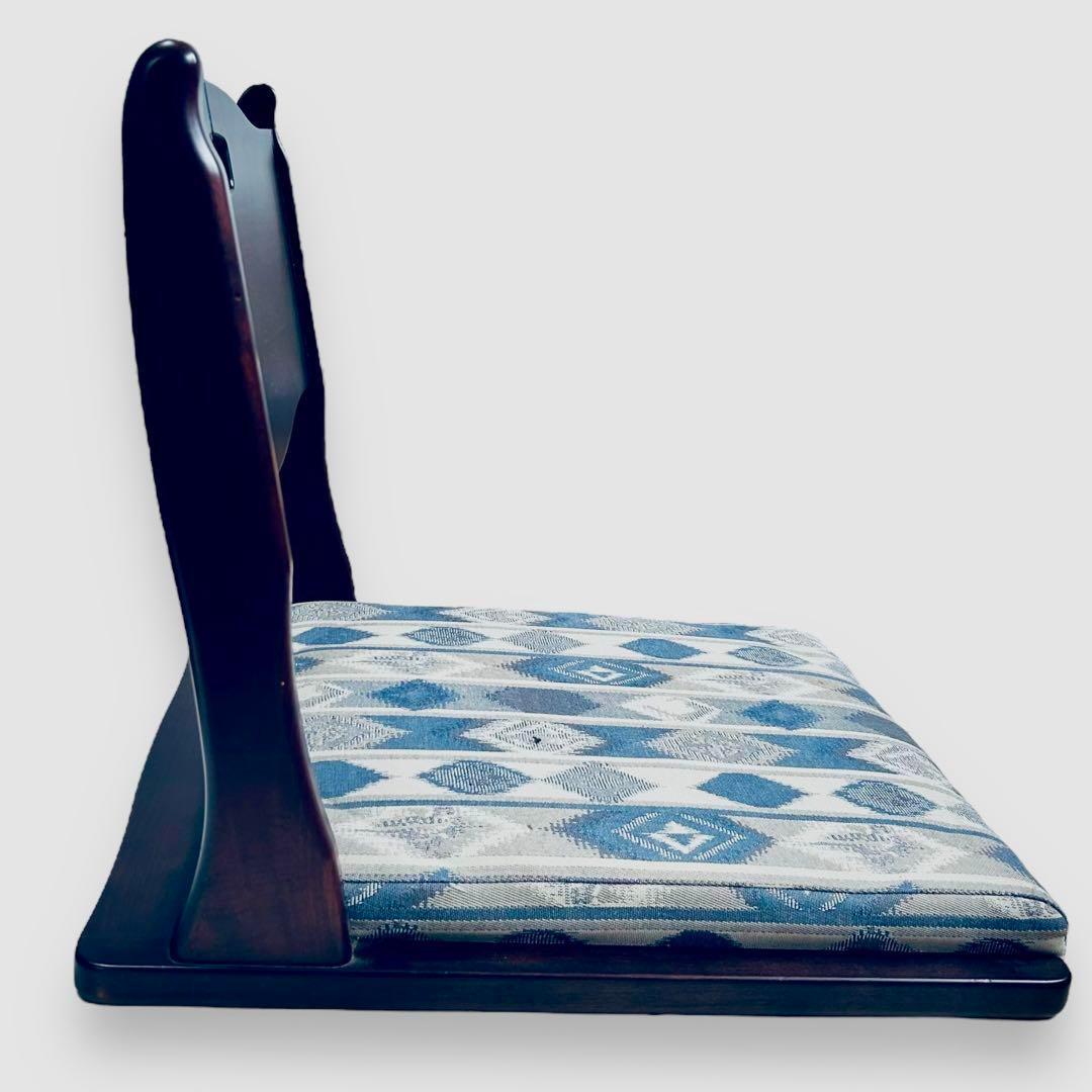 極美品 カリモク 座椅子 木製 karimoku 家具 和室 高級 イス-40cm K18