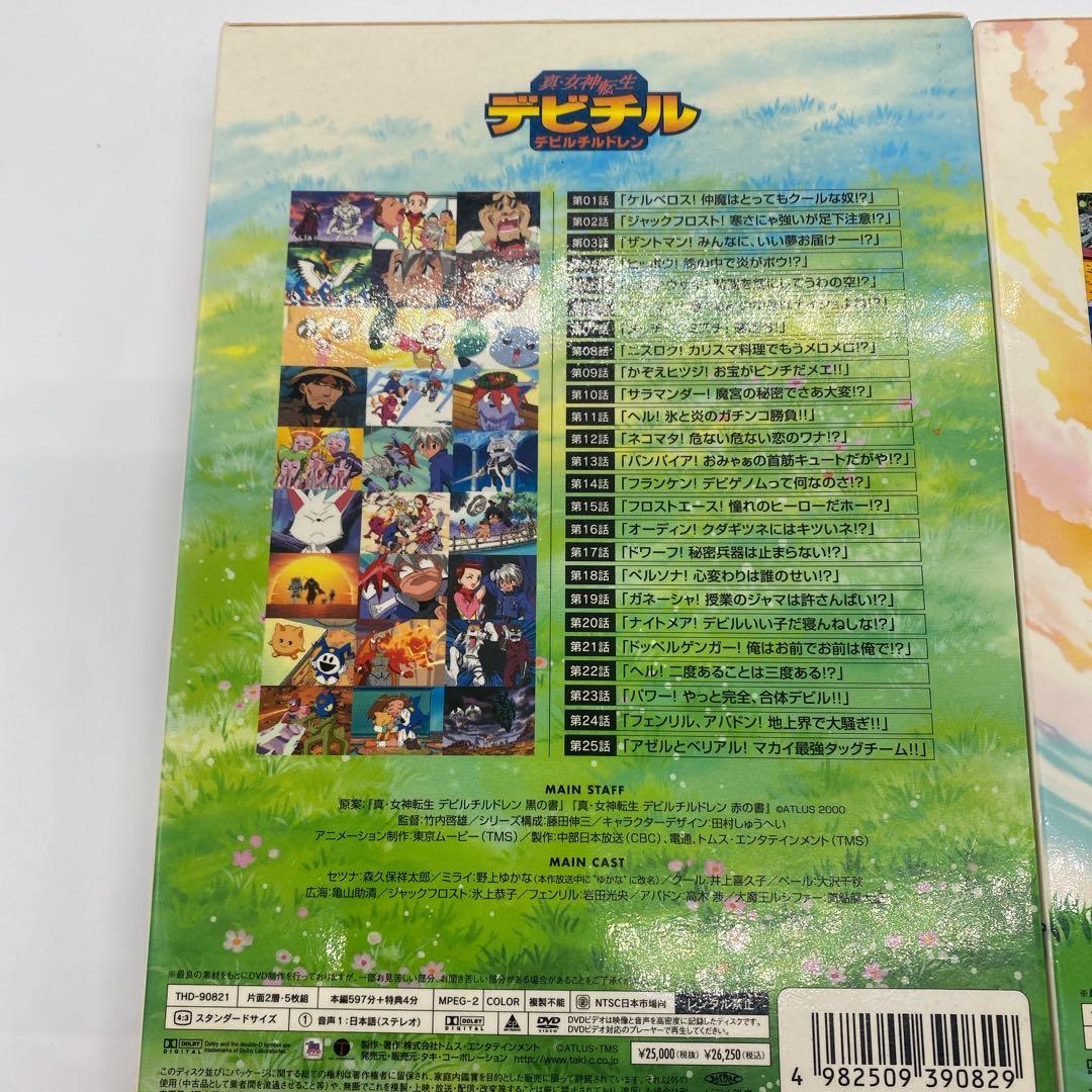 希少　真・女神転生デビチル DVD-BOX 第1章＋第2章」全2巻セット