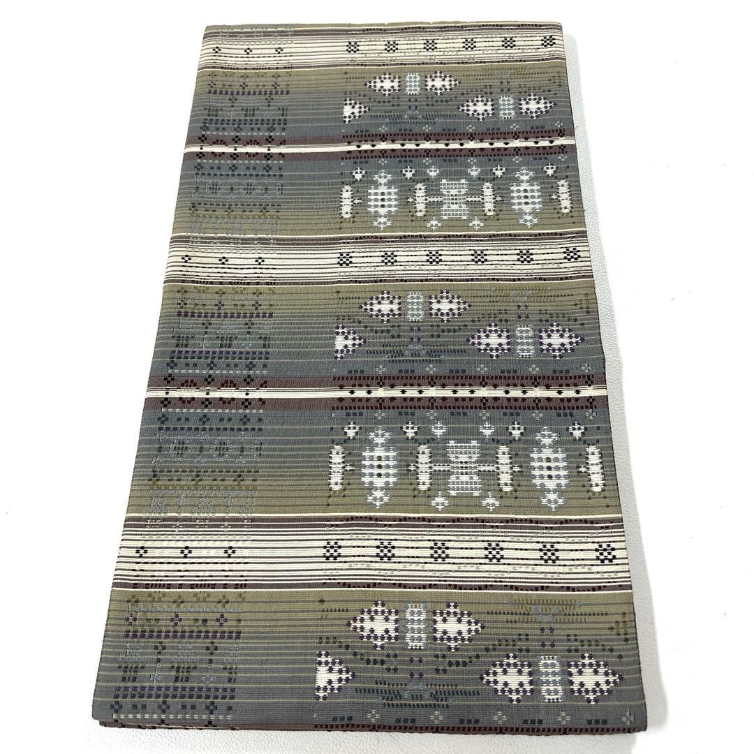 専用帯6216 4981 5787 三点セット ●高級 正絹 花織 六通 袋帯 V1403 ○高級 正絹 六通 袋帯 - メルカリ 専用帯6216 4981 5787 三点セット